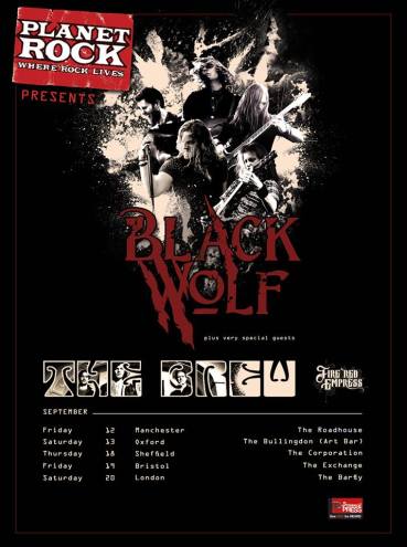 Planet Rock Blackwolf poster